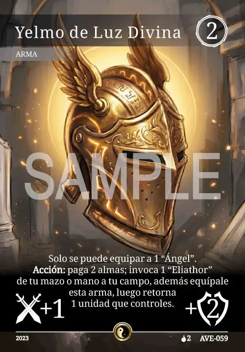 Yelmo de Luz Divina-AVE059-Común