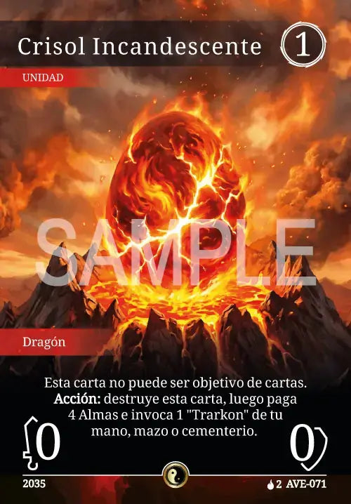 Crisol Incandescente-AVE080-Común