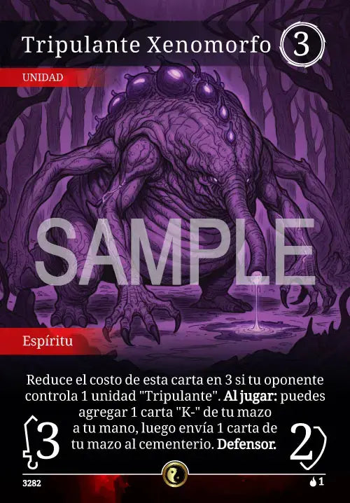 Tripulante Xenomorfo-CAT040-Ultra Rara
