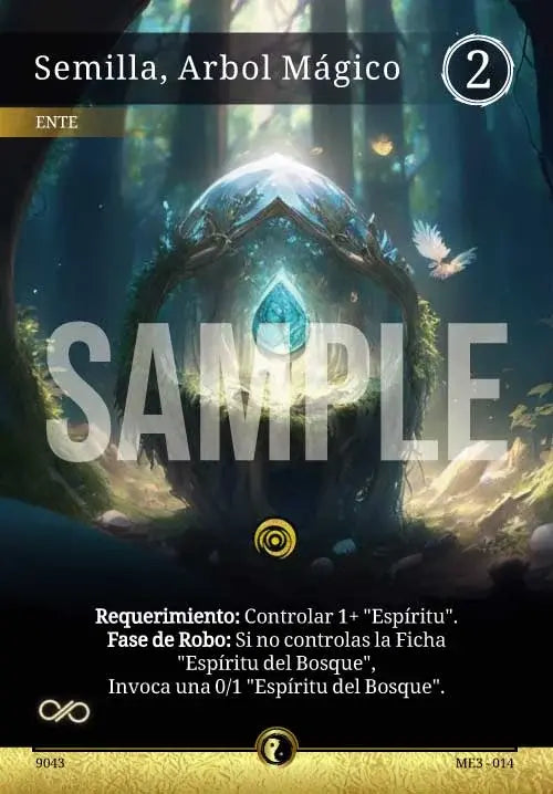 Semilla, Árbol Mágico-ME3014-Ultra Rara