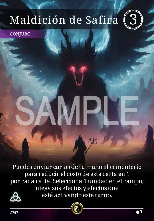 Maldición Safira-MO035-Rara