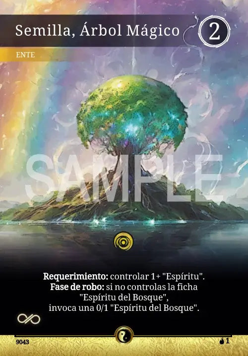 Semilla, Arbol Magico (Arte Alterno)-MO037-Rara