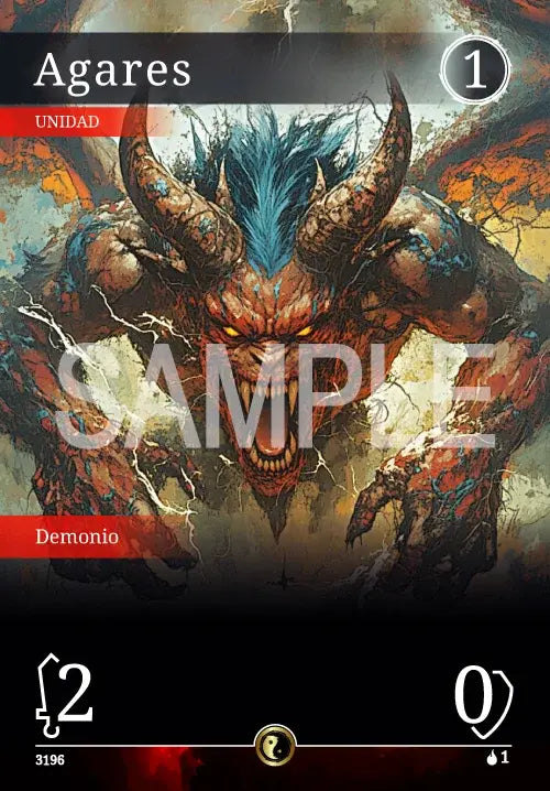 Agares (Arte Alternativo)-MO042-Ultra Rara