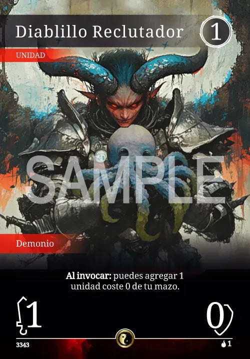 Diablillo Reclutador (Arte Alternativo)-MO047-Secreta