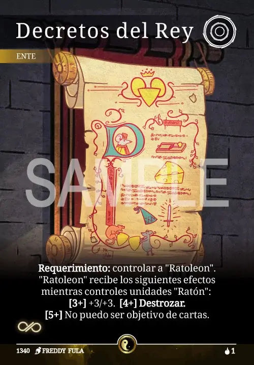 Decretos del Rey-RDL011-Ultra Rara