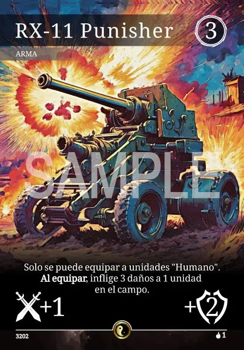 RX-11 Punisher (Arte Alternativo)-RDL069-Secreta