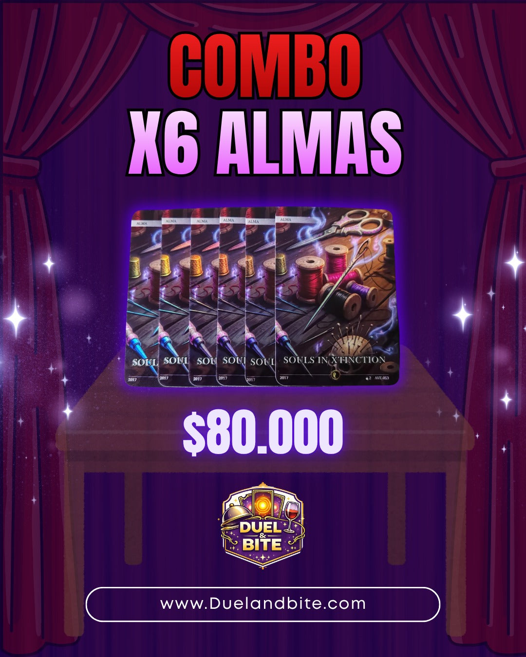 COMBO DE ALMAS: Playset de las almas "Hilos del Infierno"