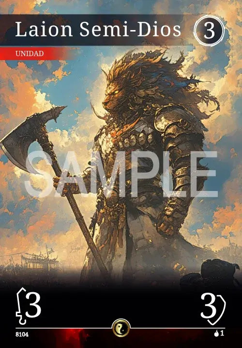 Laion Semi-Dios (Arte Alternativo)