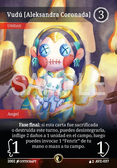 Vudú [Aleksandra Coronada]-AVE037-Ultra Rara