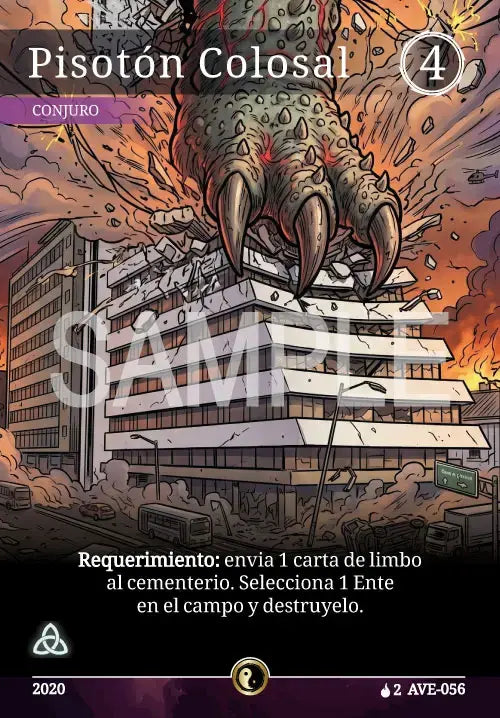 Pisotón Colosal-AVE056-Rara