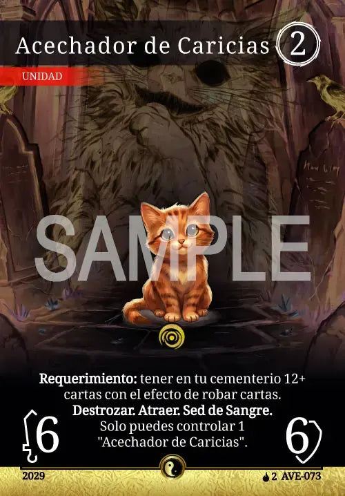 Acechador de Caricias-AVE073-Secreta Dorada