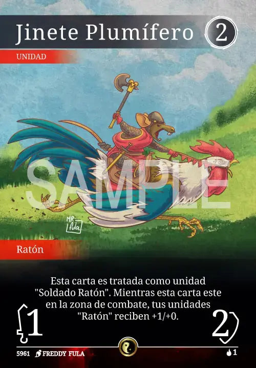 Jinete Plumífero-CAT024-Ultra Rara