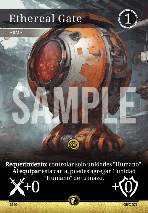 Ethereal Gate (Arte Alternativo)-GNC071-Secreta