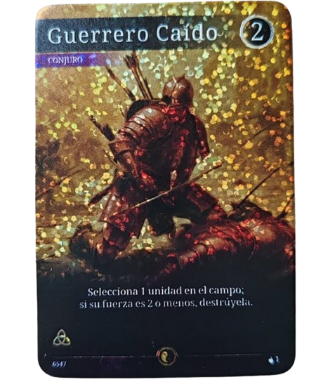 Guerrero Caído-PROMO-Secreta Dorada