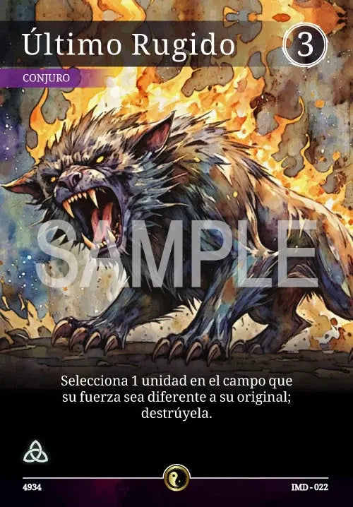Último Rugido-IMD022-Rara