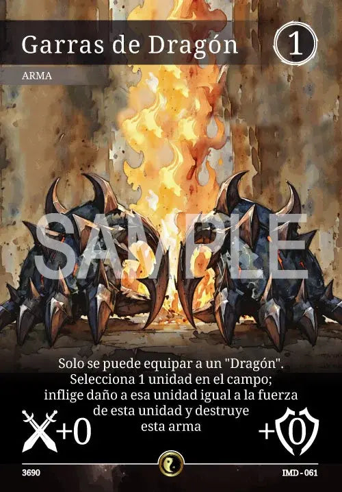 Garras De Dragón-IMD061-Rara