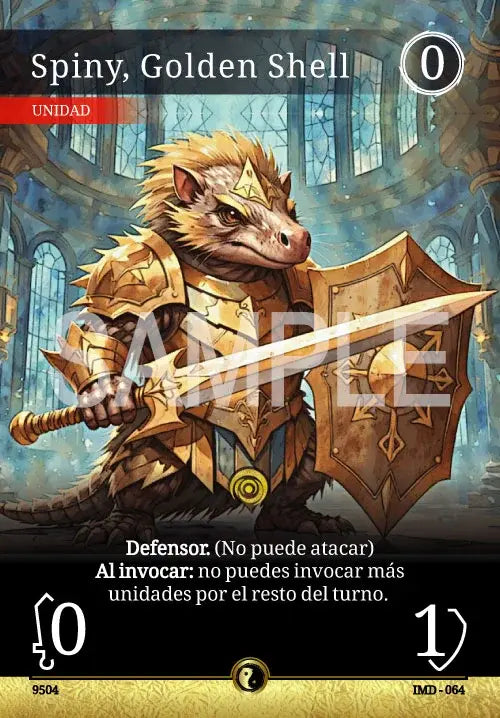 Spiny, Golden Shell-IMD064-Secreta