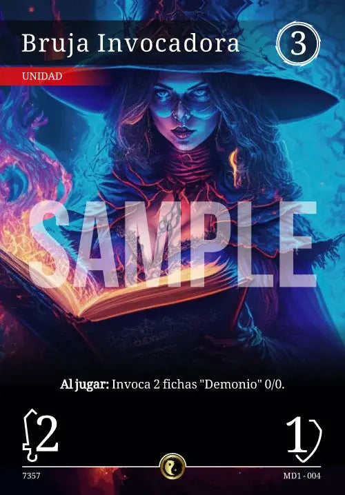 Bruja Invocadora-MD1004-Común