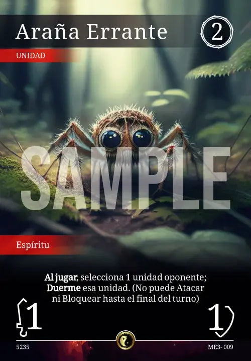 Araña Errante-ME3009-Común
