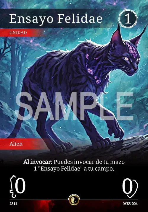 Ensayo Felidae-ME5004-Común