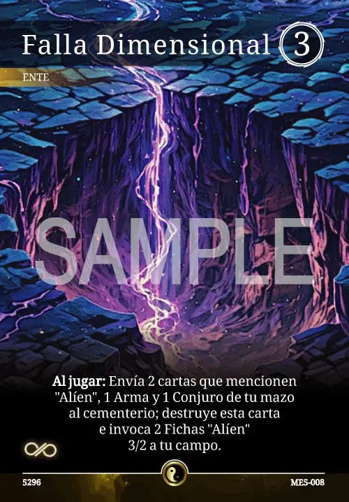 Falla Dimensional-ME5008-Común
