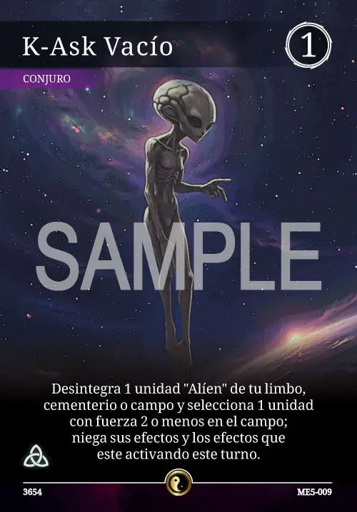 K-ask Vacío-ME5009-Rara