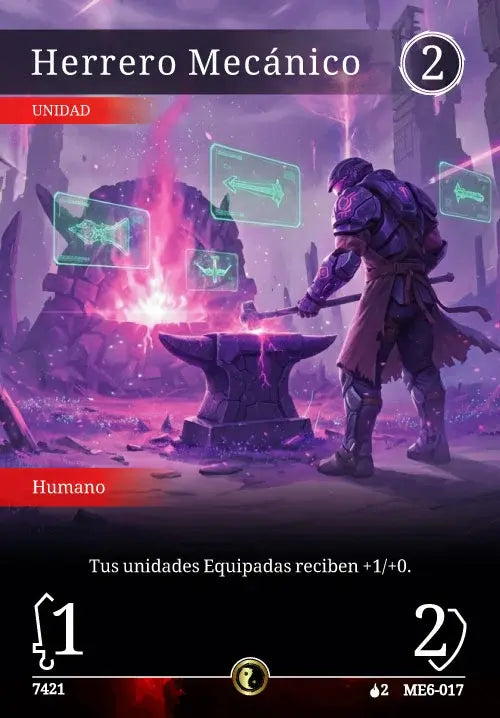 Herrero Mecánico (Arte Alterno)-ME6017-Común