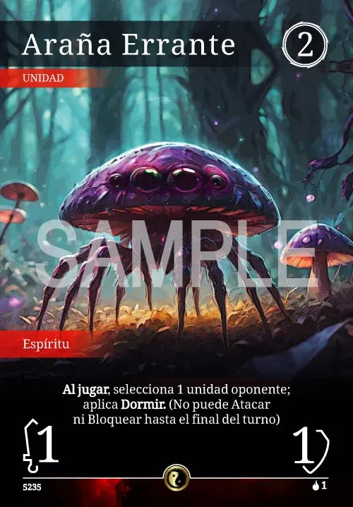 Araña Errante (Arte Alterno)-MO039-Común