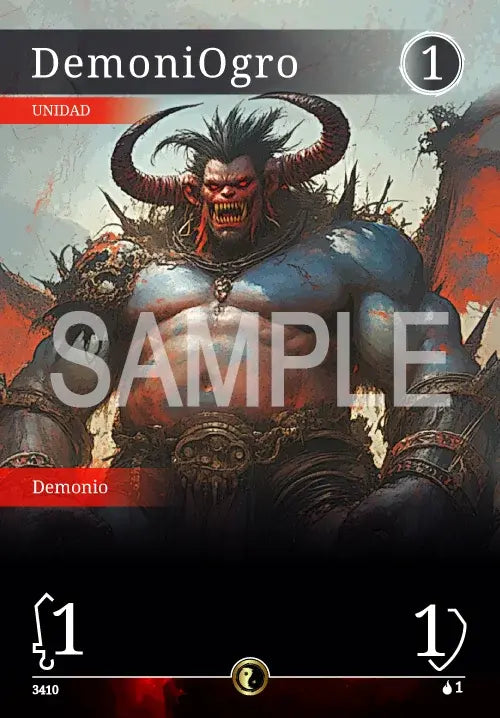 Demoniogro (Arte Alternativo)-MO040-Ultra Rara