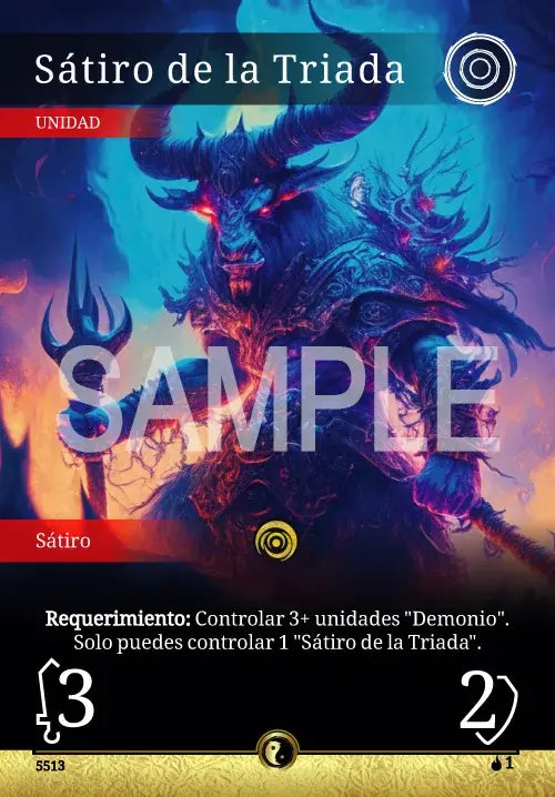 Sátiro de la Triada-MO043-Rara