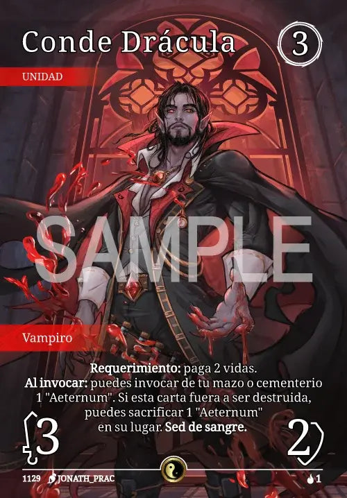 Conde Drácula (Arte Alternativo)-MO053-Secreta