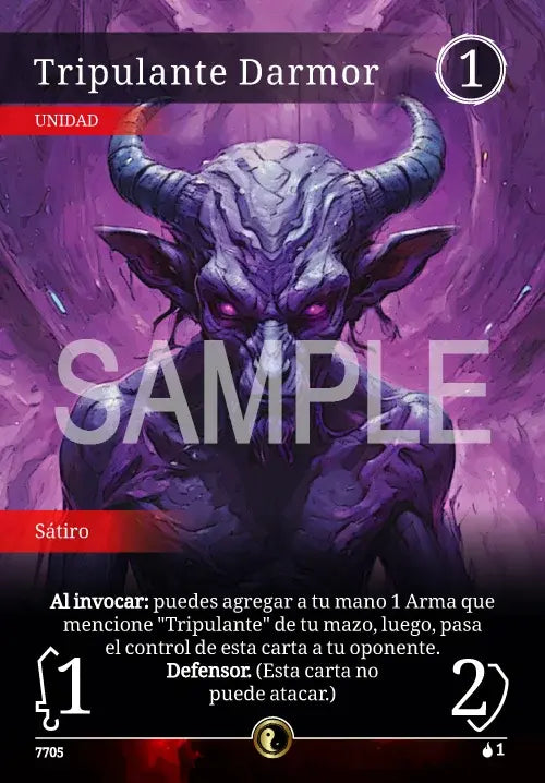 Tripulante Darmor-MO058-Ultra Rara