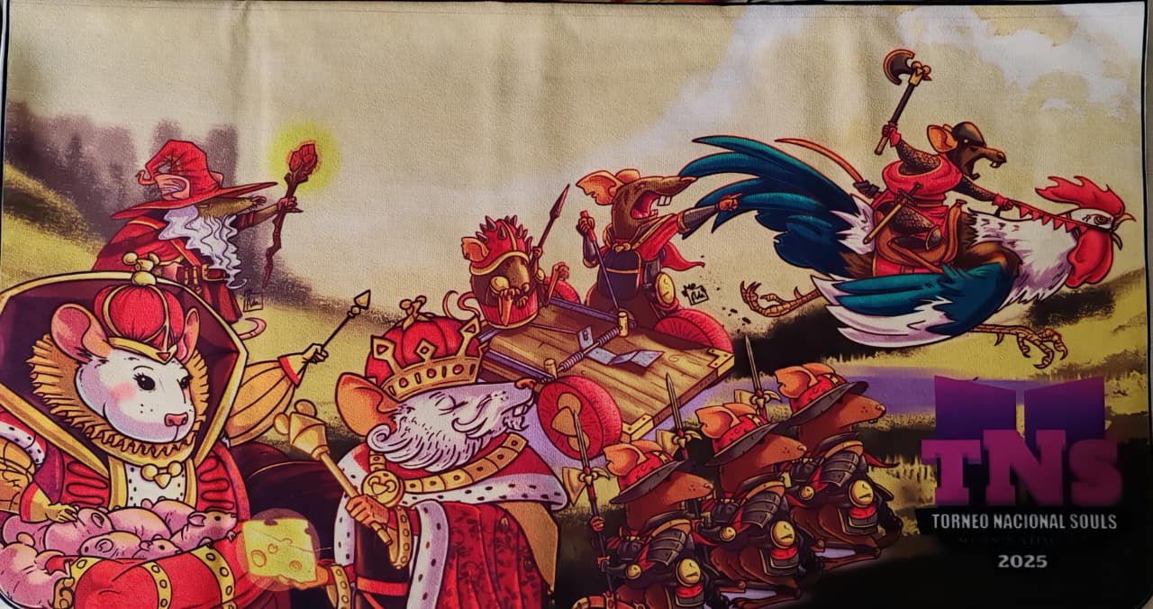 Cloth Playmat "RATONES"-Torneo Nacional Six