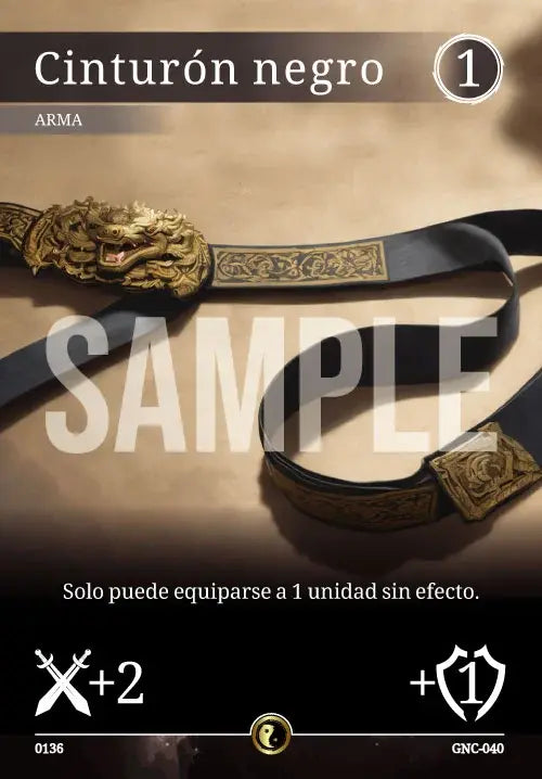 Cinturón Negro (GNC-040)