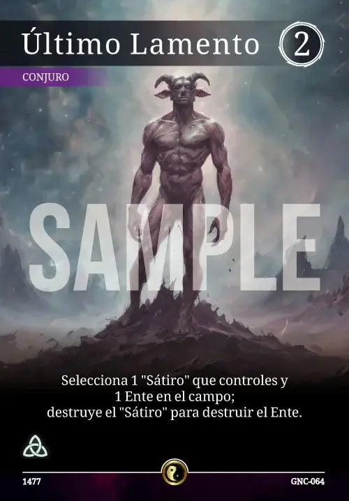 Último Lamento (GNC-064)