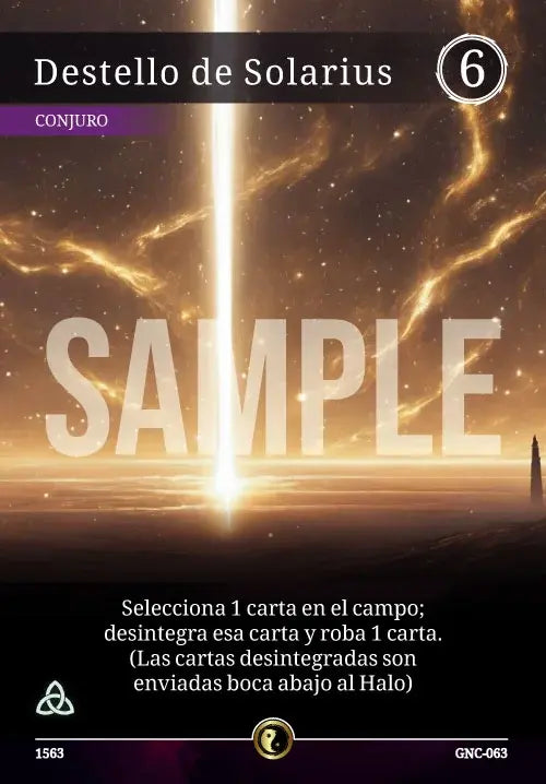 Destello De Solarius (GNC-063)